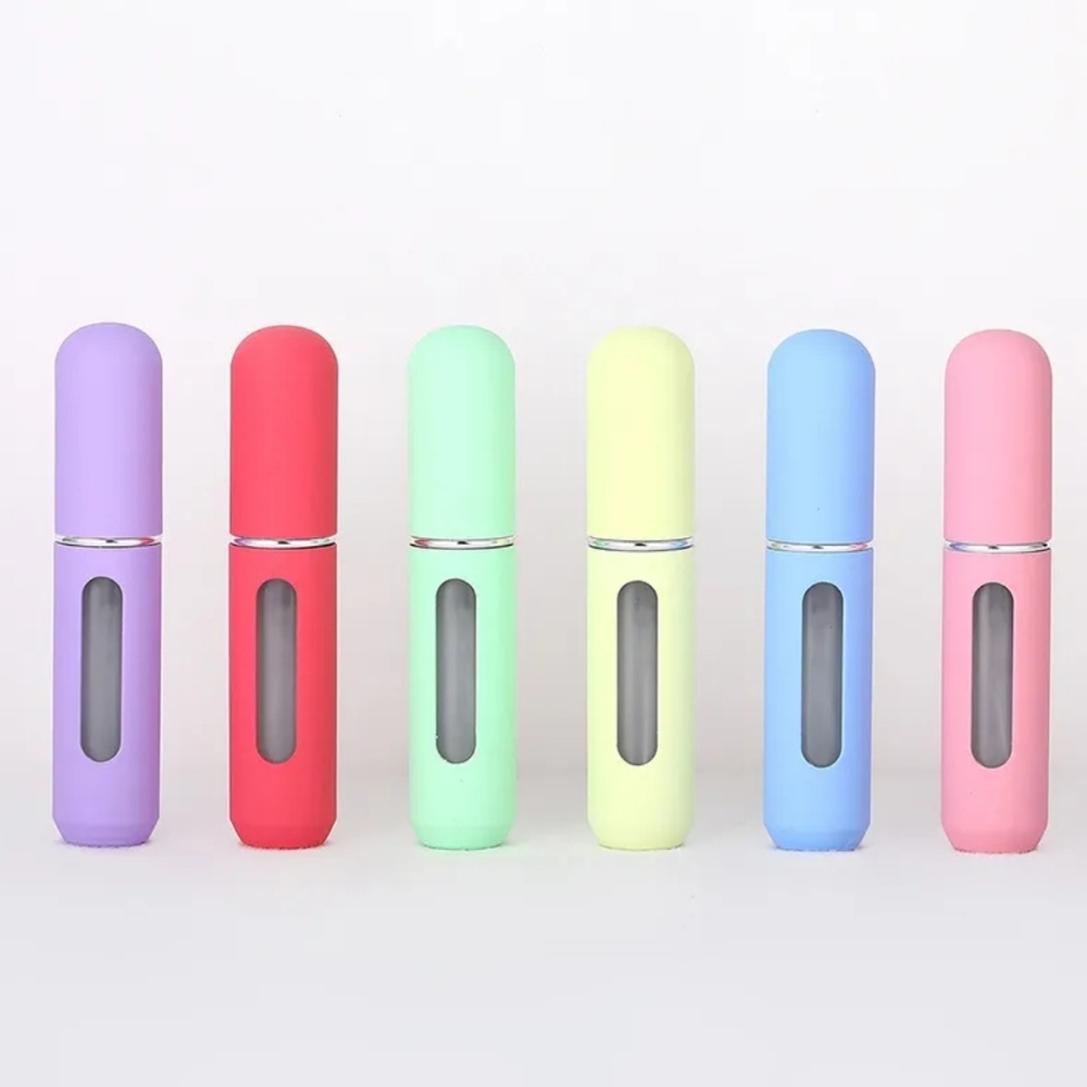 Candy color 5ml mini perfume refill atomizer bottle